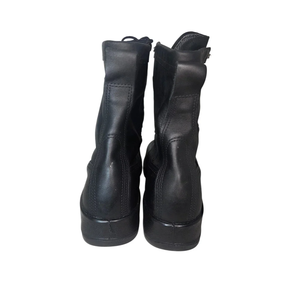 Belleville 800 ST Mens 10R Steel Toe Military Boots USA Made Vibram Black